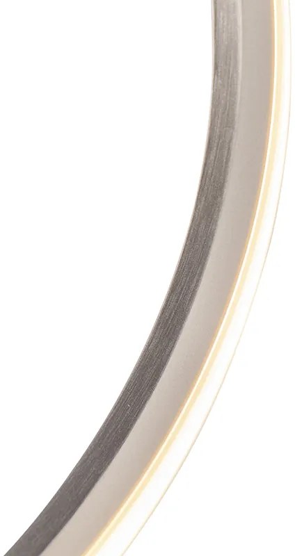 Дизайнерски таванна лампа стомана димируема с LED - Viola Due