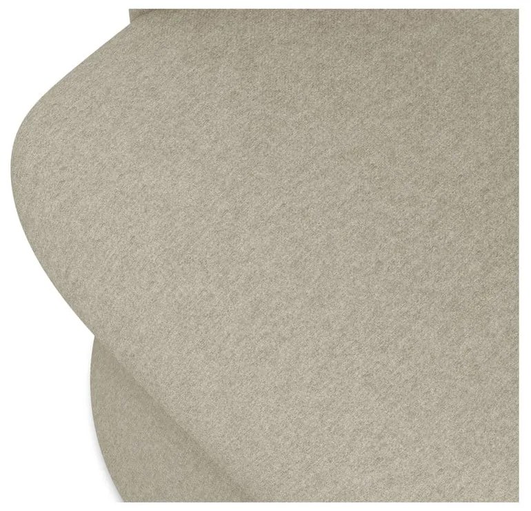 Бежов тапициран трапезен стол Kalo – Makamii