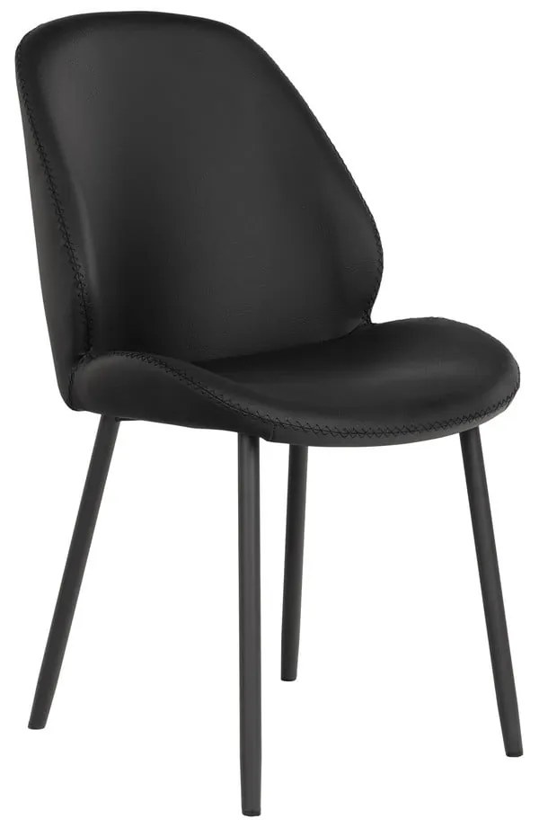 Черни трапезни столове в комплект от 2 броя Monte Carlo - House Nordic