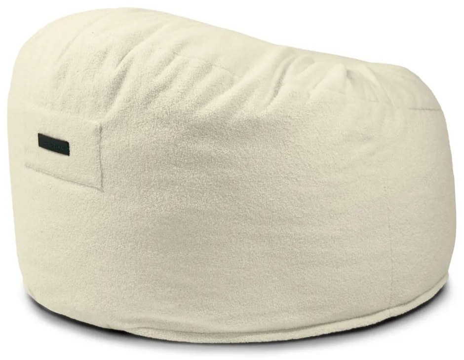 Кремав детски пуф от букле Om 85 – SLOWDOWN