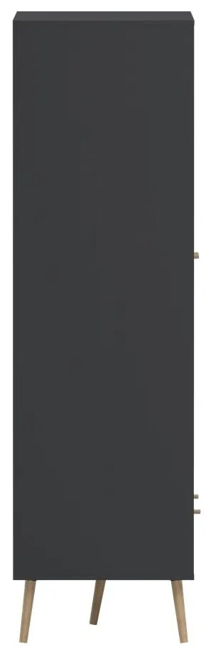 Гардероб антрацит 99x200 cm Bodo - Tvilum