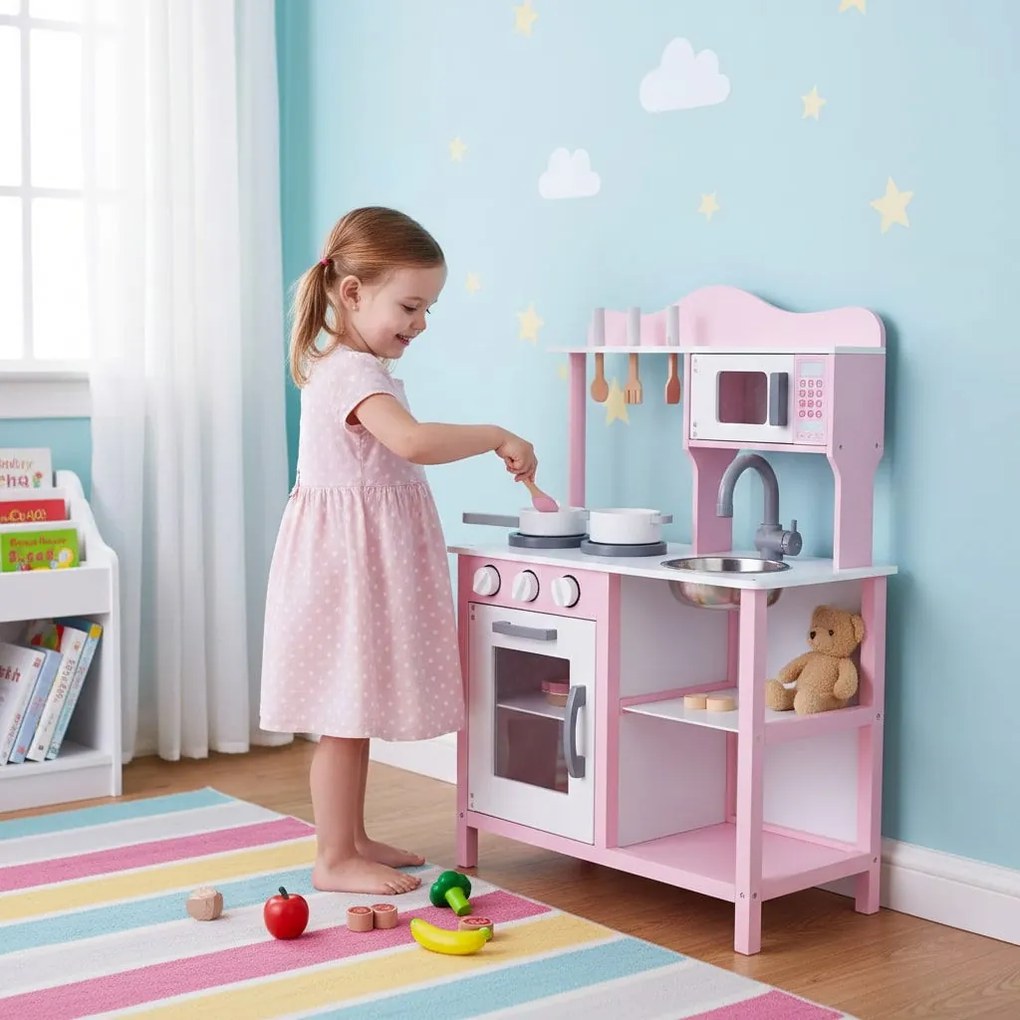 Детска кухня Joyland Baltimore-розов