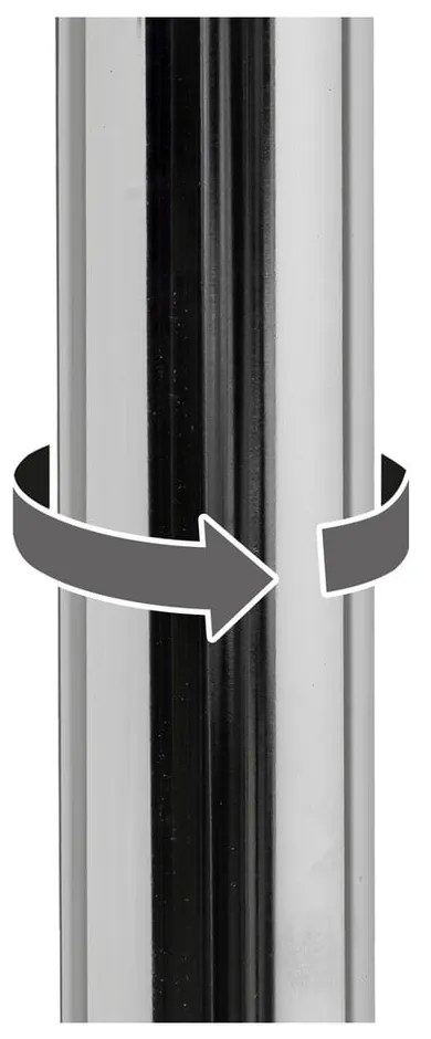 Сиви бар столове в комплект от 2 бр. с регулируема височина от имитация на кожа (височина на седалката 56,5 cm) – Casa Selección