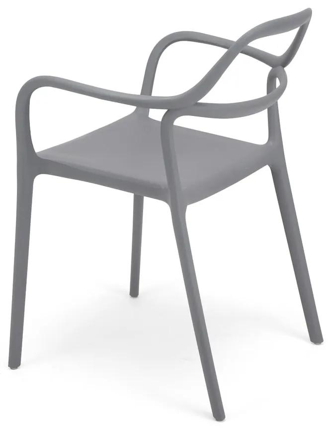 Комплект от 2 сиви трапезни стола Chaur Dali - Bonami Selection