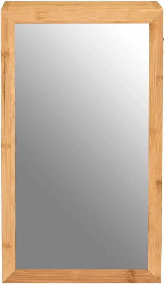 Шкаф за баня от бамбуково дърво с огледало Bambusa - Wenko