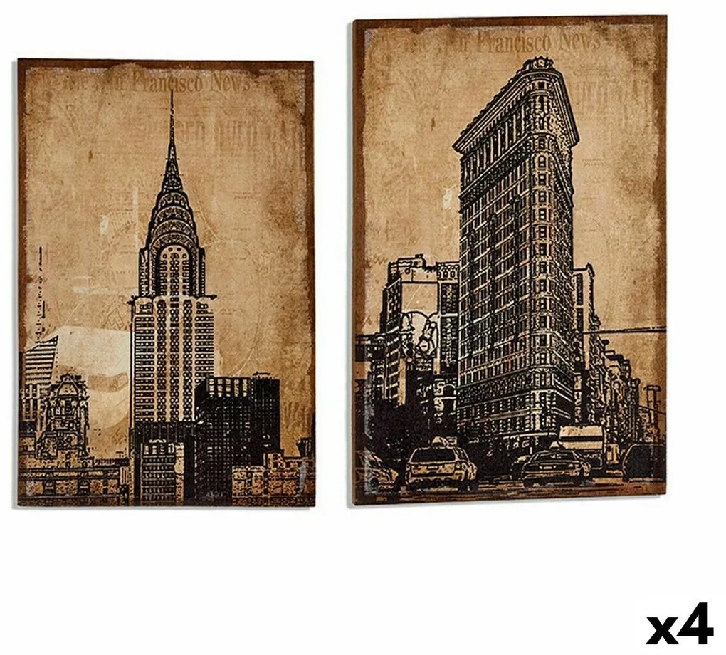 Пластно New York 90 x 3 x 60 cm (4 броя)