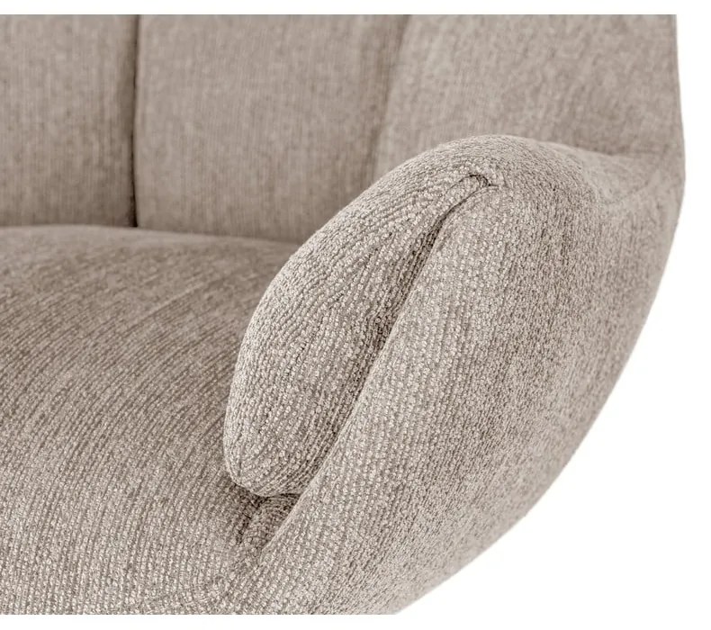 Кремаво кресло Odette – Marckeric