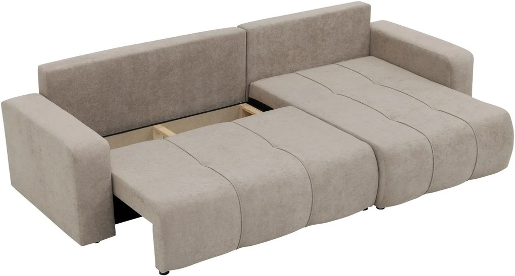 Ъглов диван Furyn L Maxi-Krem