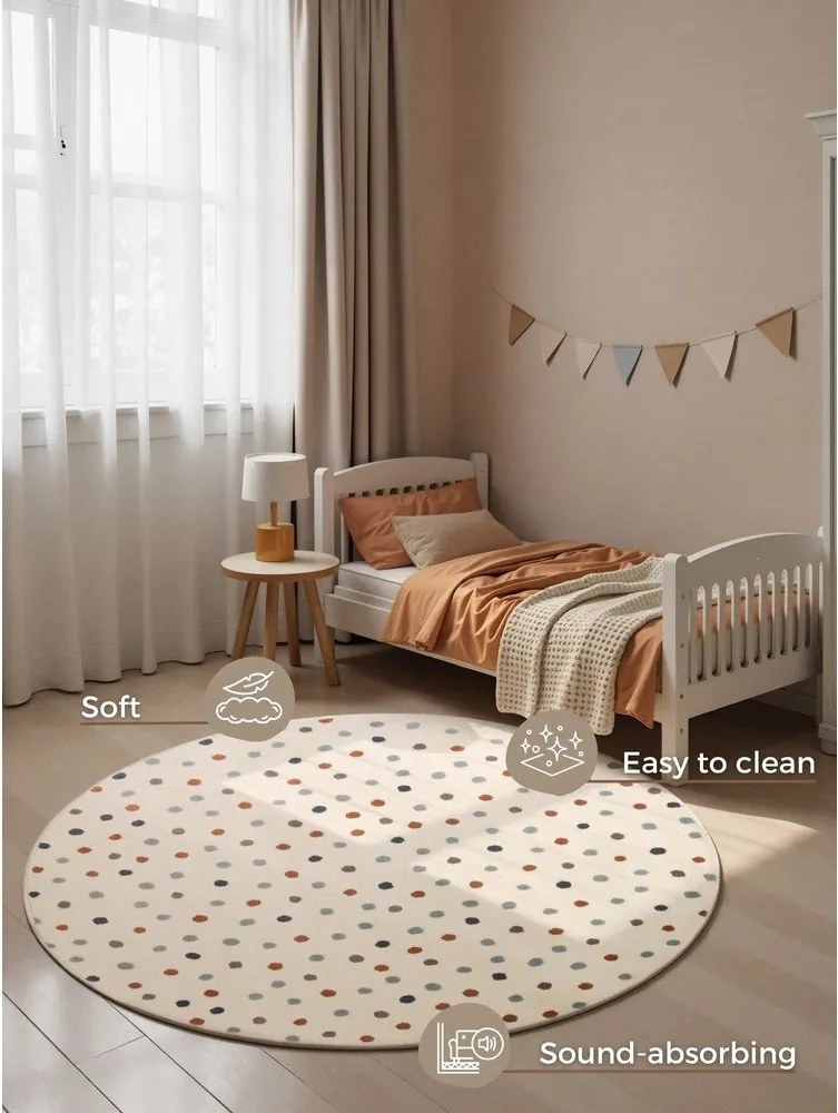 Детски килим ø160 cm Konfetti – Hanse Home