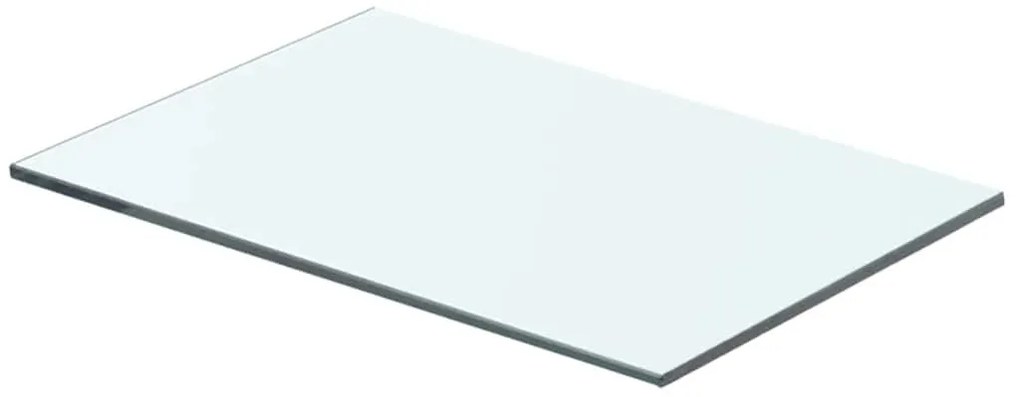 3051554 vidaXL Рафтове, 2 бр, панели прозрачно стъкло, 40x20 см