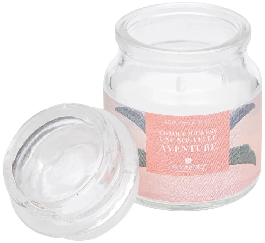 Ароматна свещ atmosphera Jomy, Стъкло, 65 g - Freesia