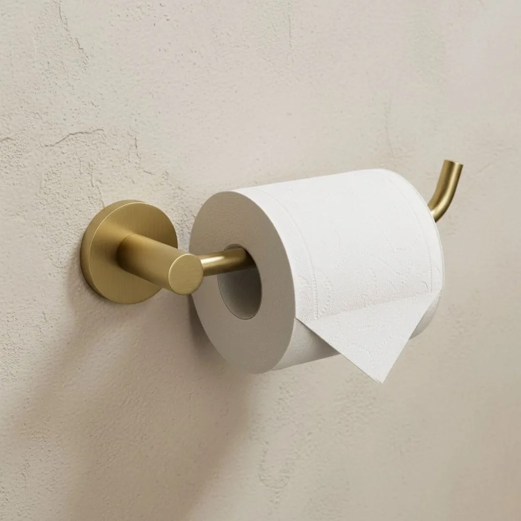 Поставка за тоалетна хартия 5609 Leo Brush Gold