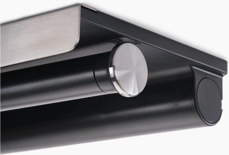 Стенен пластмасов държач за кухненска хартия в сребрист цвят RollGrip – Joseph Joseph