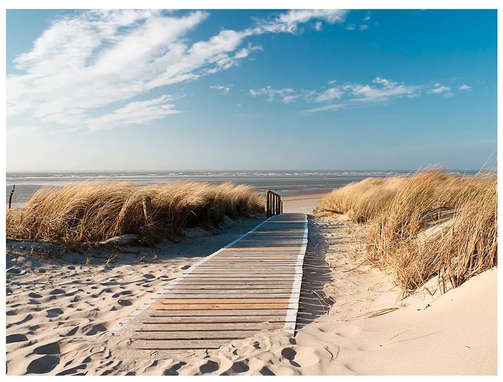 тапет - плаж Северно море, Langeoog 200x154