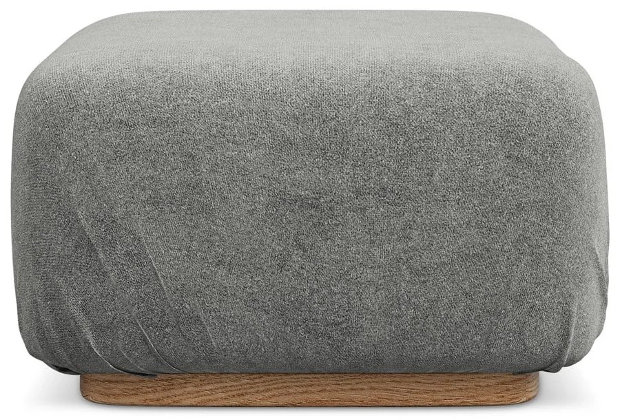 Сива модулна табуретка от букле Ailani – Makamii