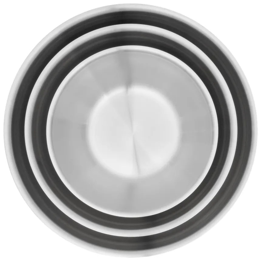 Комплект купи 3 бр. от неръждаема стомана в сребрист цвят ø 25,5 cm Lucca 3.0 – FABINI