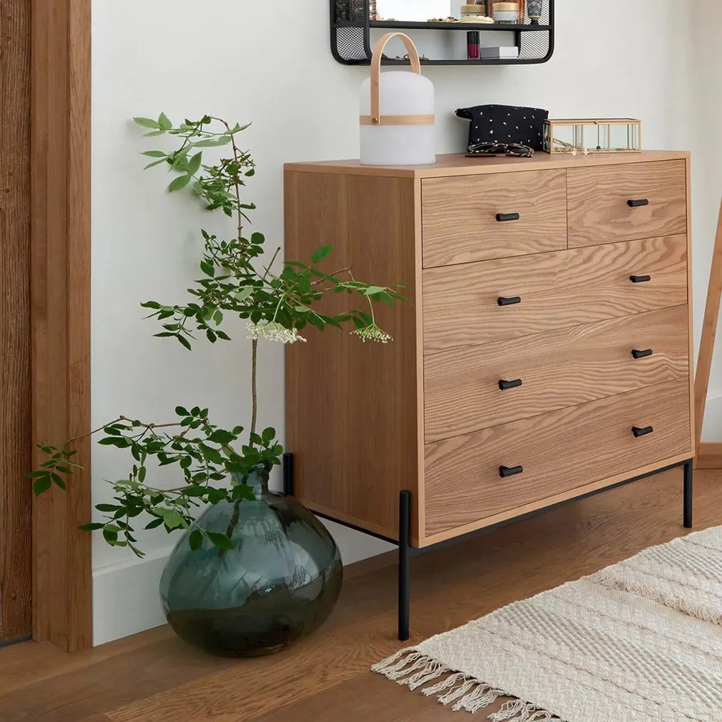 Ваза atmosphera Uly, Стъкло, 33 cm - Кехлибар