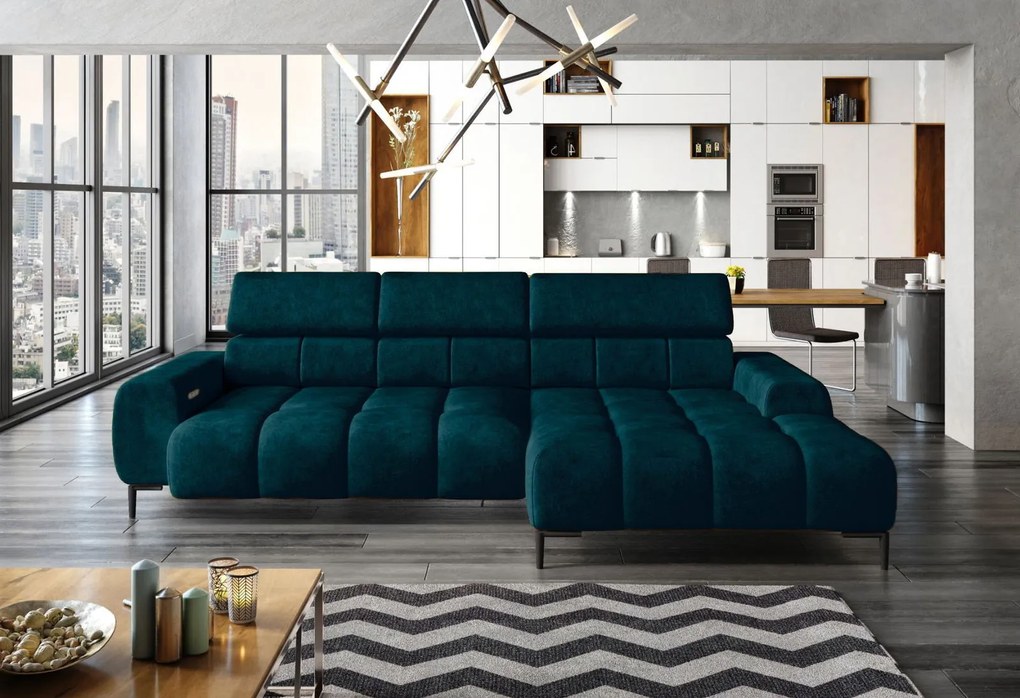 Ъглов диван Pallase mini-Right-Green