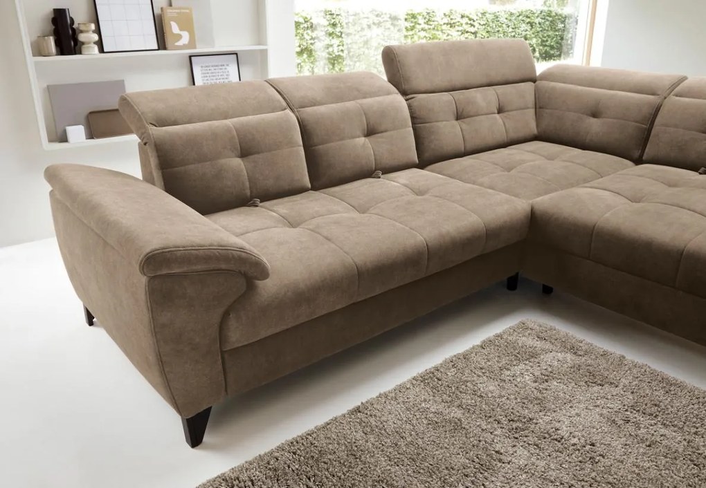 Ъглов диван Ferin-Kafe-Right