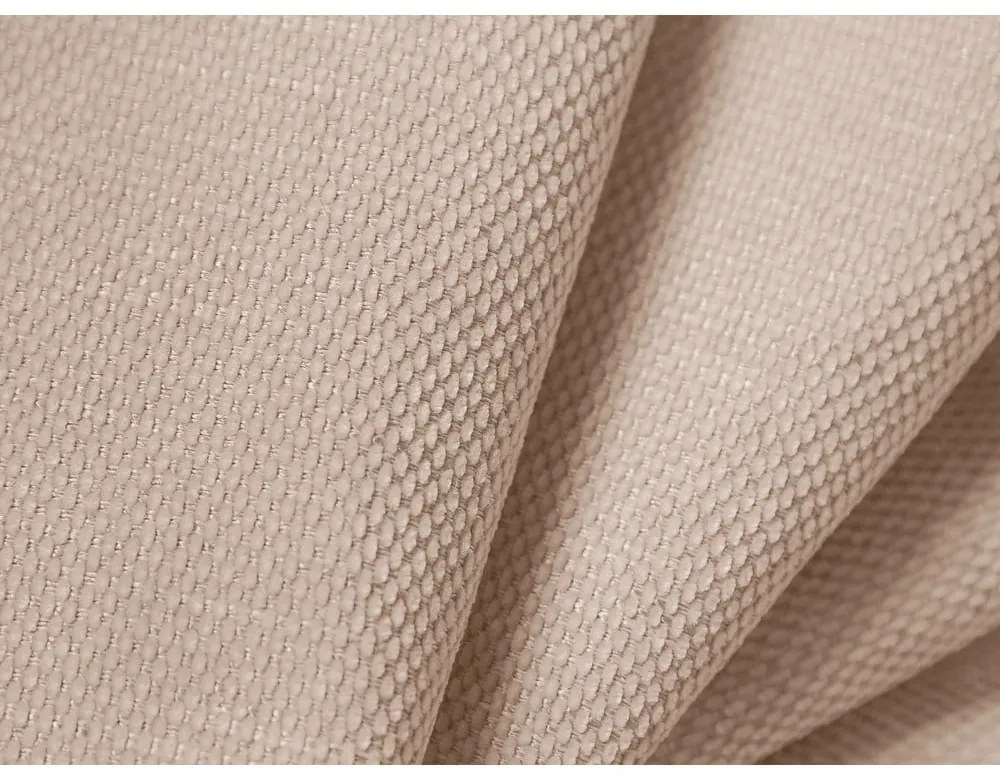 Бежово тапицирано двойно легло с място за съхранение с включена подматрачна рамка 160x200 cm Brody – Mazzini Beds