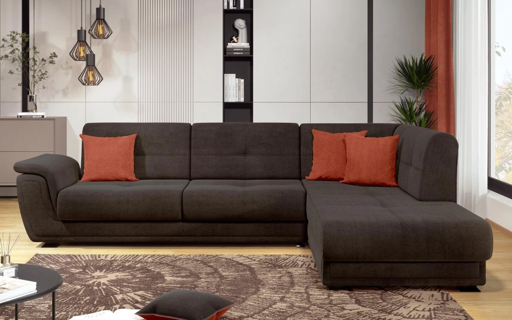 Разтегателен ъглов диван + клик-клак механизъм Принцес лукс