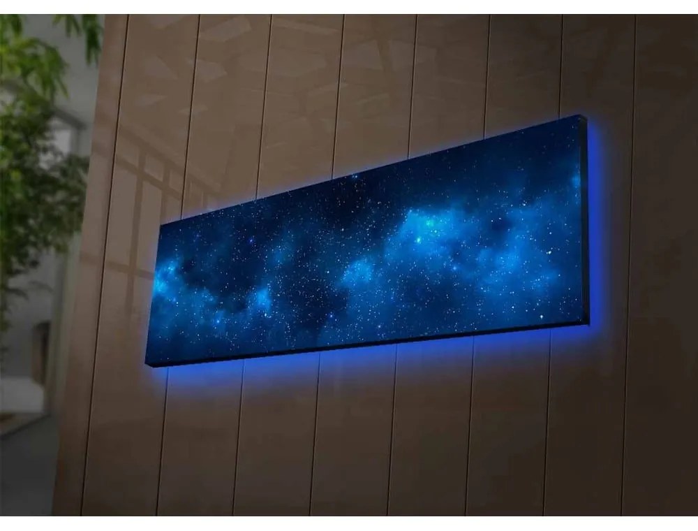 Картина 90x30 cm Nebula - Wallity