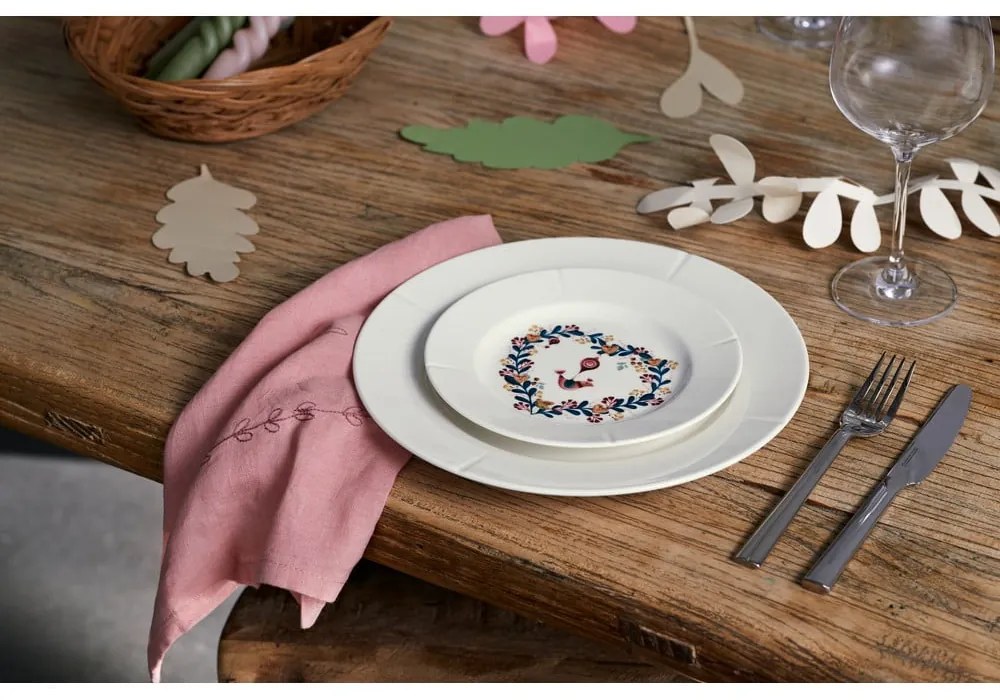 Бяла десертна порцеланова чиния ø 19,5 cm Grand Cru Cottage – Rosendahl