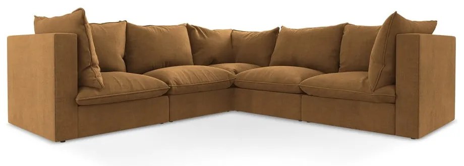 Теракотен ъглов диван Manao – Makamii