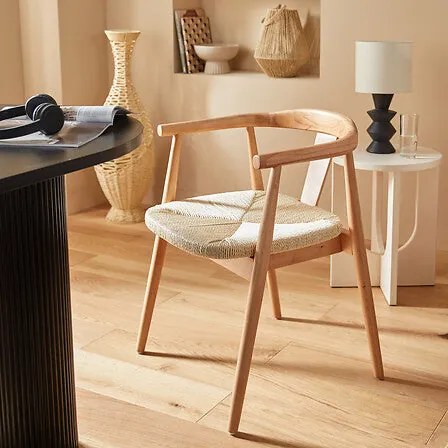 Трапезен стол atmosphera Yamato, Бук - Кафяв