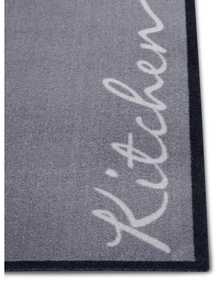 Сива пътека Zala Living Kitchen, 50 x 150 cm