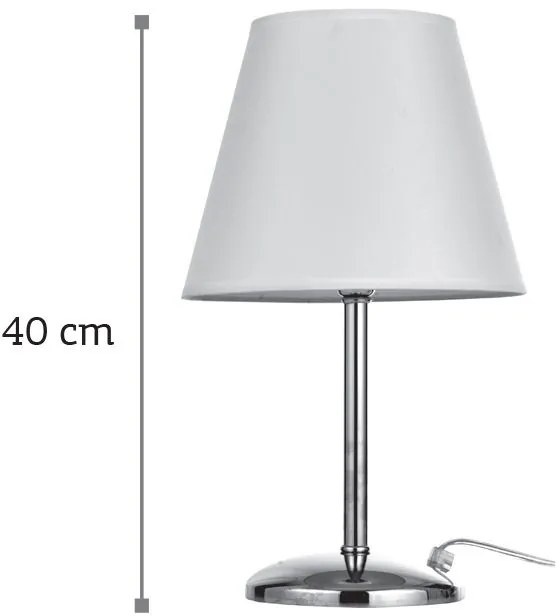 Настолна лампа InLight 3425-Chrome