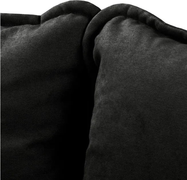 Черен диван 193 cm Beata - Ropez