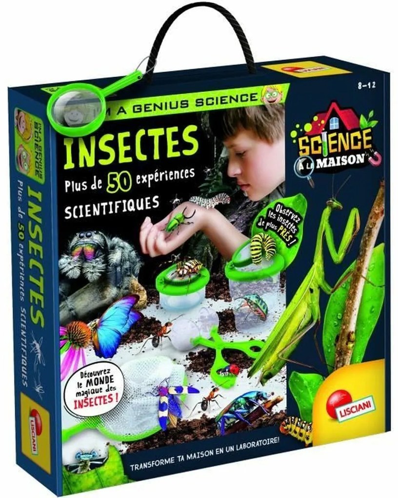 Научна Игра Lisciani Giochi Génius Science scientific game insects (FR)