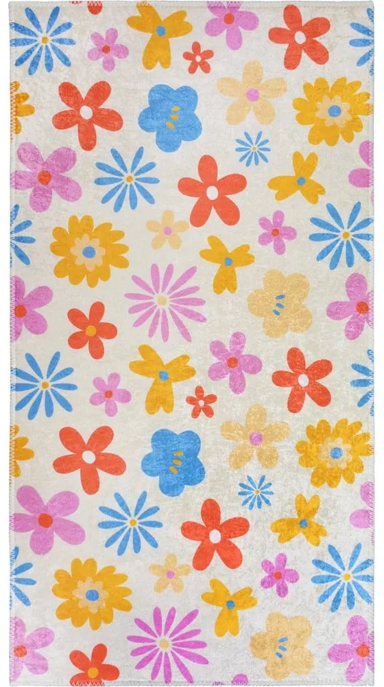 Детски килим подходящ за пране 80x150 cm Joyfull Garden – Vitaus