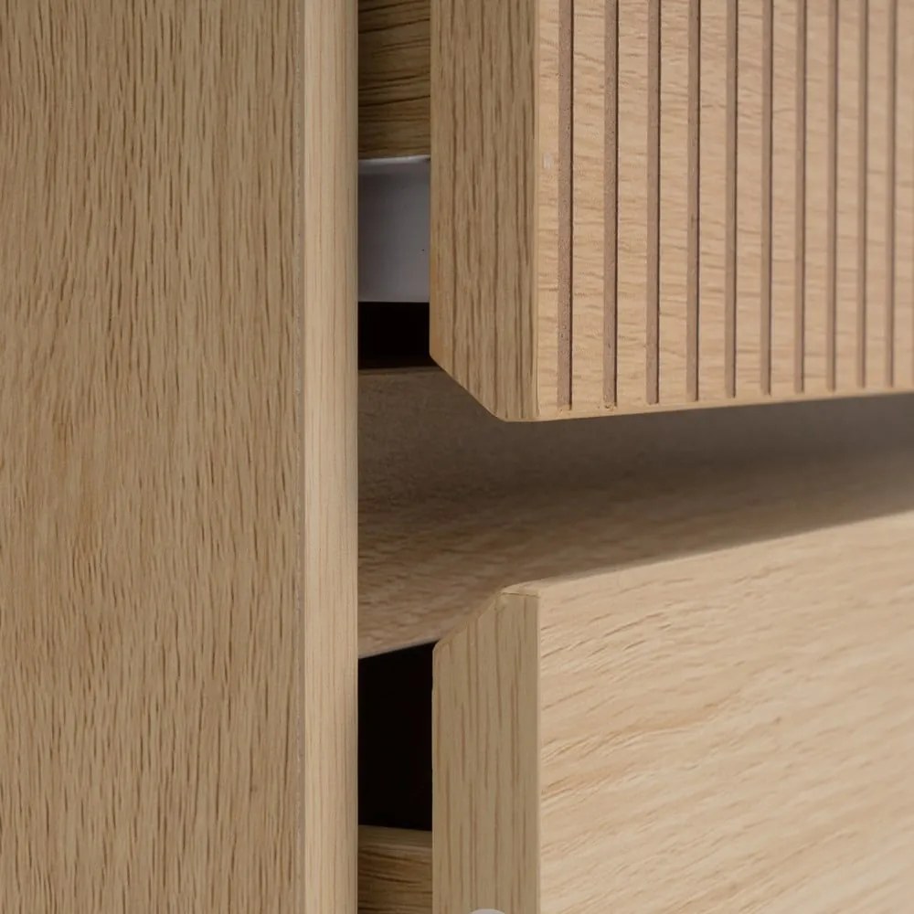 Нощно шкафче в естествен цвят Iona – Casa Selección