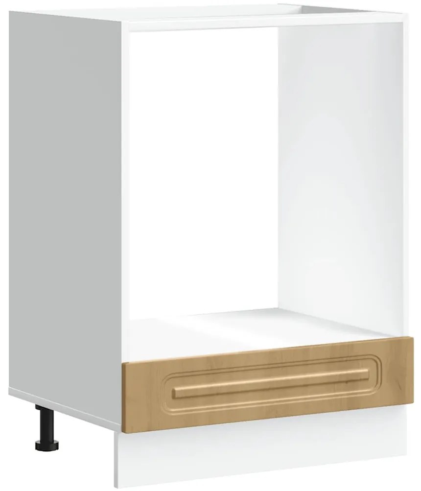 853526 vidaXL Шкаф за фурна, Kalmar, дъб артизан, инженерно дърво