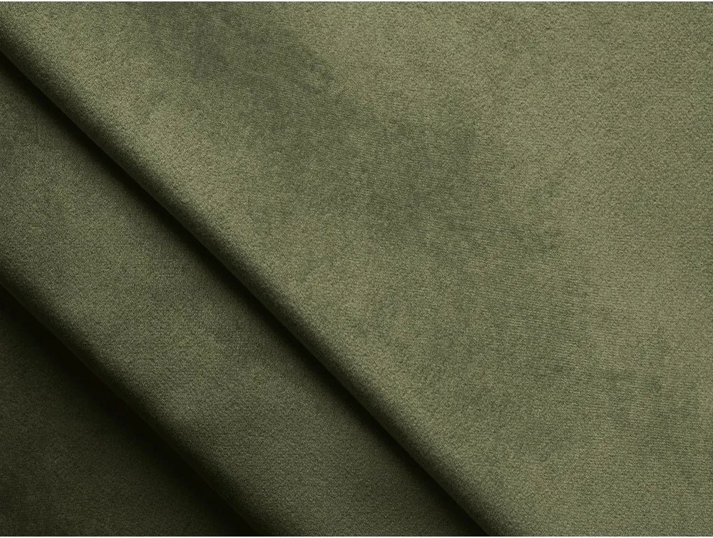 Зелено двойно легло 160x200 cm тапицирано с място за съхранение с включена подматрачна рамка Lemi – Makamii