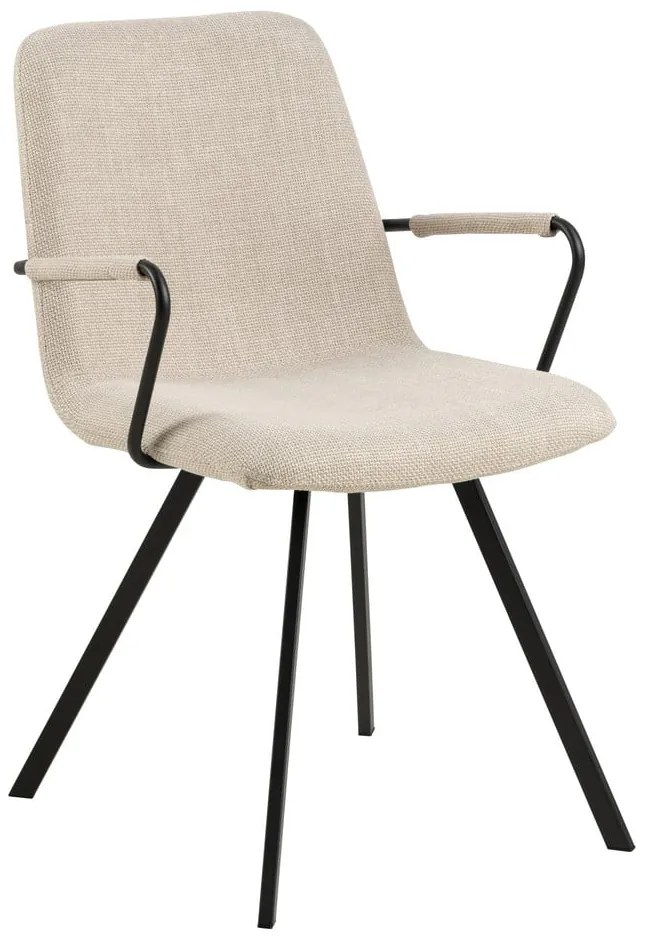 Кремави трапезни столове в комплект от 2 броя Selina - Actona