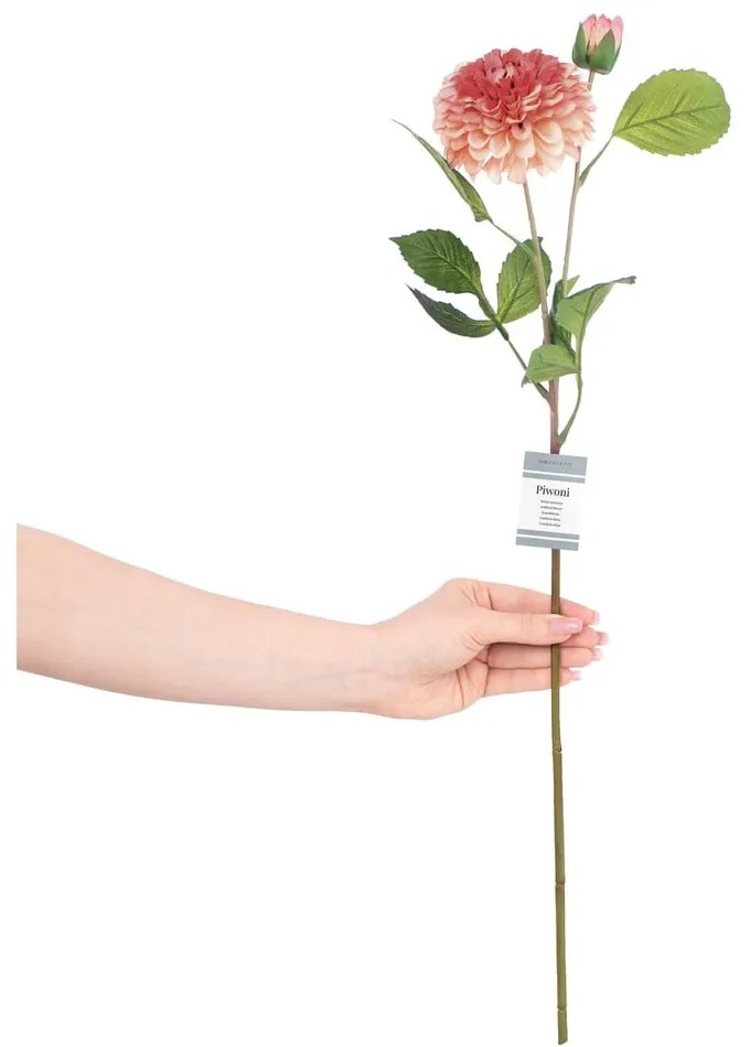 Изкуствени цветя в комплект от 10 бр. (височина 62 cm) Dahlia – Restilo