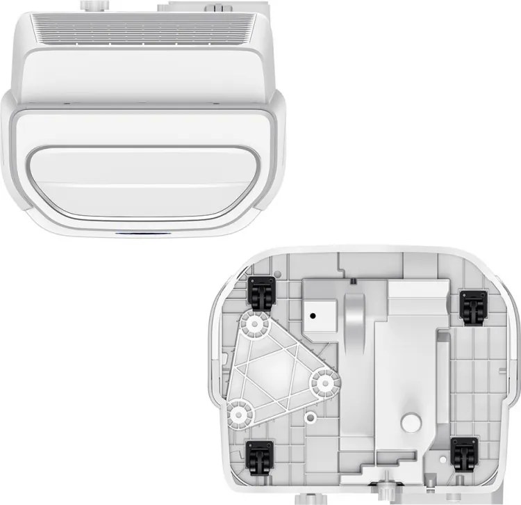 Мобилен климатик Dreo 515S, 1500W, 20-30 м2, 12000 BTU, Охлаждане, Вентилатор, Изсушаване, Гласови команди, LED, Бял