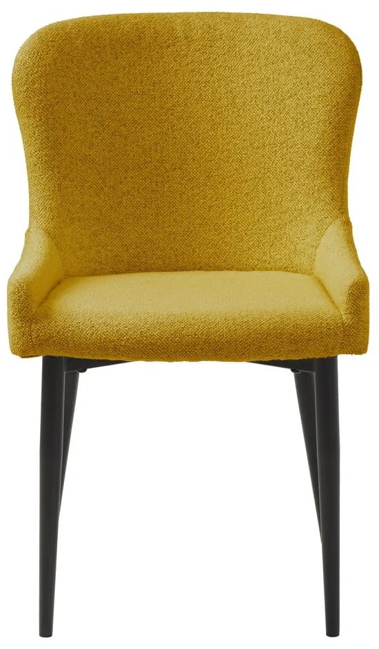 Жълт трапезен стол Ontario - Unique Furniture