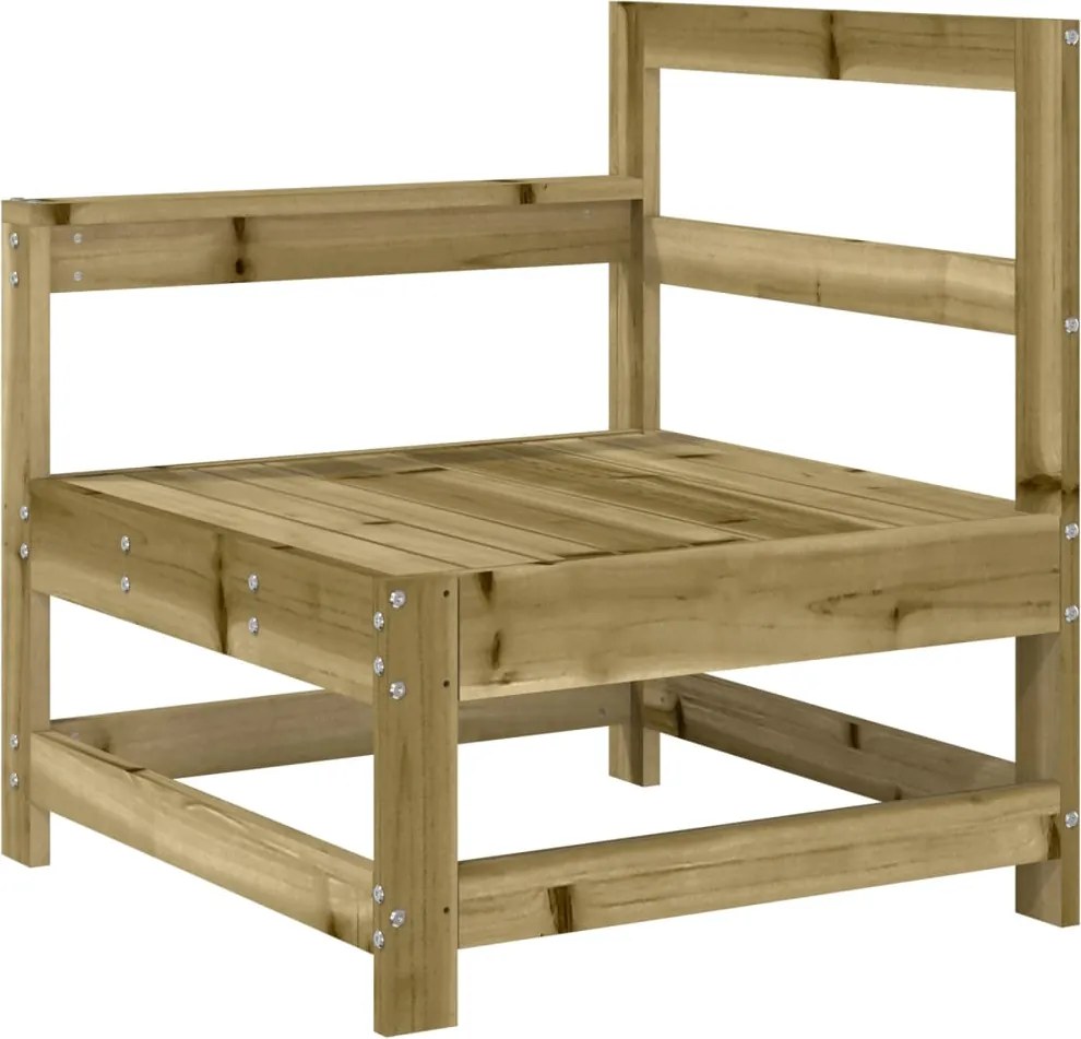 825505 vidaXL Градински ъглов диван, импрегниран бор