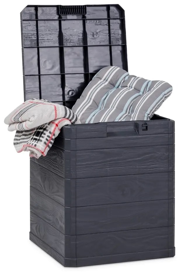 Тъмносива градинска кутия за съхранение Woodys – Toomax