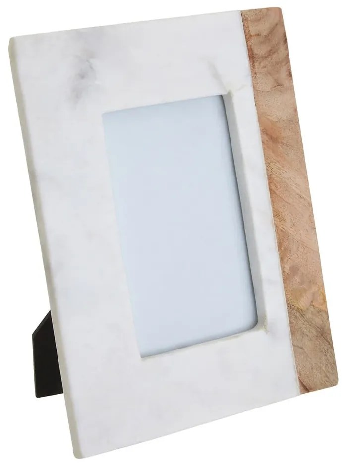 Каменна рамка в бял и естествен цвят 18x23 cm Sena - Premier Housewares