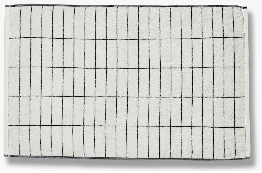 Бяла постелка за баня 50x80 cm Tile Stone - Mette Ditmer Denmark