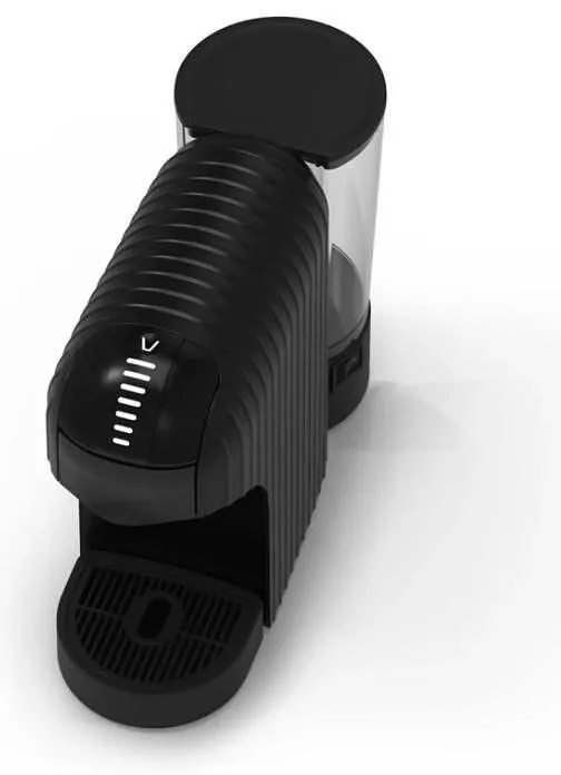 Еспресо машина 7в1 Crown CCM-1530B, 1400 W, 20 bar, 0.9 л, 7 адаптера, LED индикатори, Контрол дължината на кафето, Черен