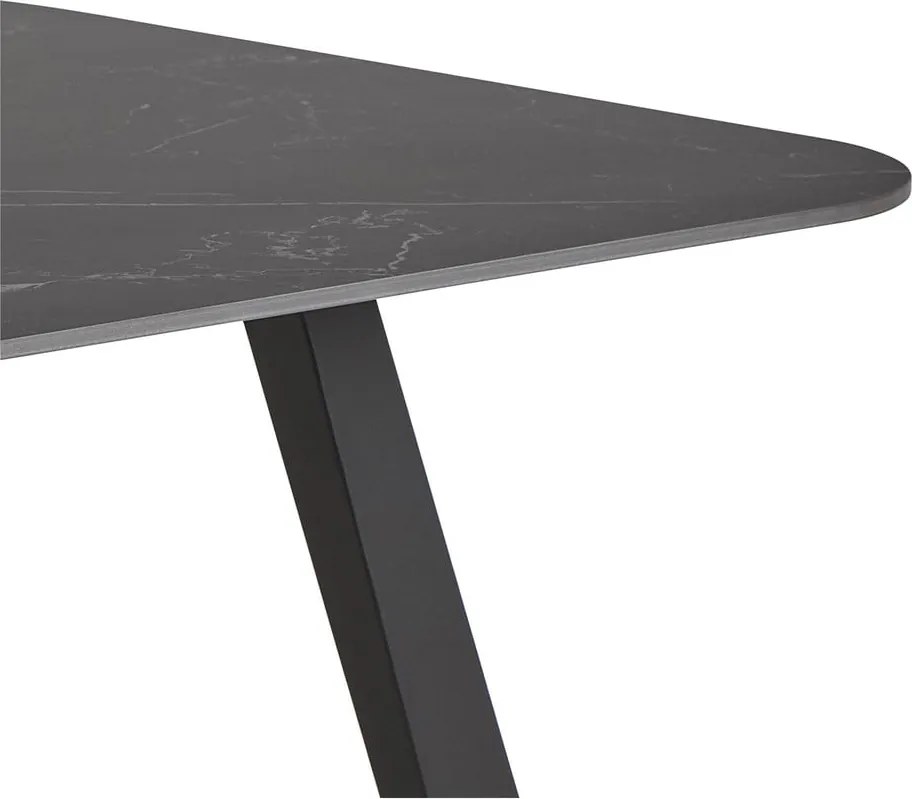 Трапезна маса с керамичен плот 90x180 cm Antalya – Actona