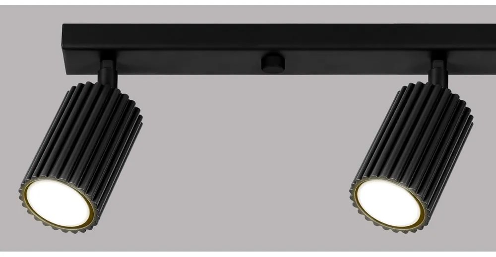 Черен прожектор 6,5x81 cm Gleam – Sollux