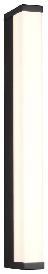 Матово черно LED осветление за стена (дължина 42 см) Fabio - Trio