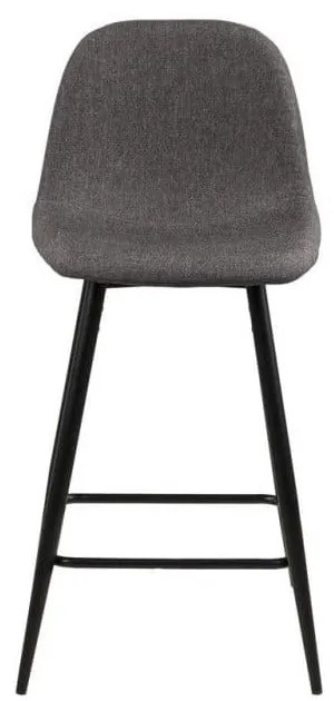 Комплект от 2 тъмно сиви стола Wilma - Actona